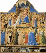 Fra Angelico The Coronation of the Virgin oil on canvas
